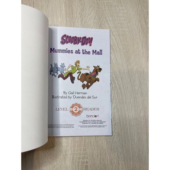 Scooby Doo Mummies at the Mall Leveled Reader 2 Kids Fiction Book Sight Words - Picture 2 of 3